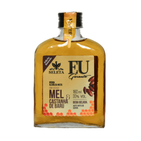 Cachaça Seleta Eu Garanto Mel & Castanha de Baru 160ml