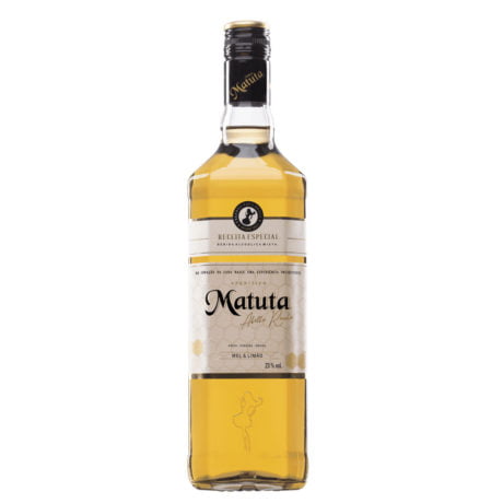 Cachaça Matuta Abelha Rainha Mel e Limão 1000ml