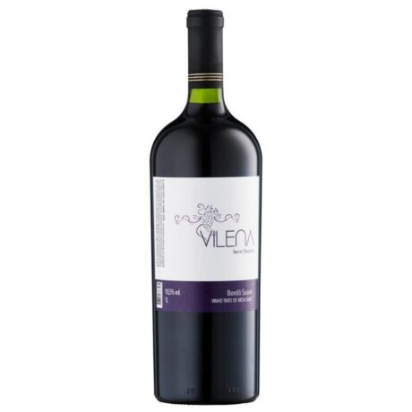 Vinho Vilena Tinto Suave Bordô 1000ml