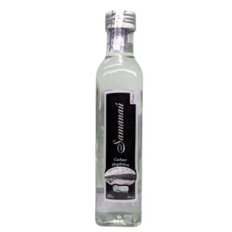 Cachaça Samanaú Prata Orgânica 250ml