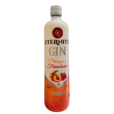 Gin Eternity Pêssego e Framboesa 900ml