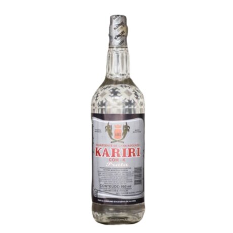 Aguardente de Cana Kariri Com K Prata 960ml