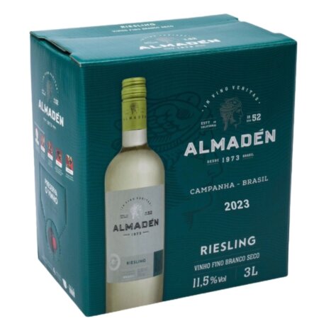 Vinho Almadén Riesling Bag in Box 3000ml